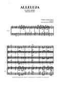 Alleluia - Exultate, Jubilate - Trascrizione per Coro SATB e Organo