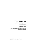 Habanera - from Carmen - Arr. per Soprano e Coro SATB