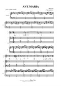 Ave Maria. Arrangement for Choir: Soprano Solo + ATB