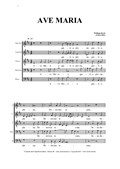 Ave Maria - W. Byrd - for SATBarB Choir