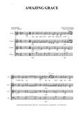 Amazing Grace - Arr. for Solo and ATB Choir