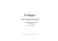 Adagio for Organ 3 Staff