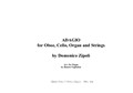 Adagio Per Oboe, Cello, Organ e Strings - Arr. for Organ 3 staff