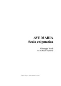 Ave Maria - Scala enigmatica - for Brass quartet