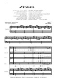 Ave Maria. Arrangement for Choir: SATB