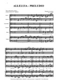 Alleluia - Canon on the Preludio in E minor